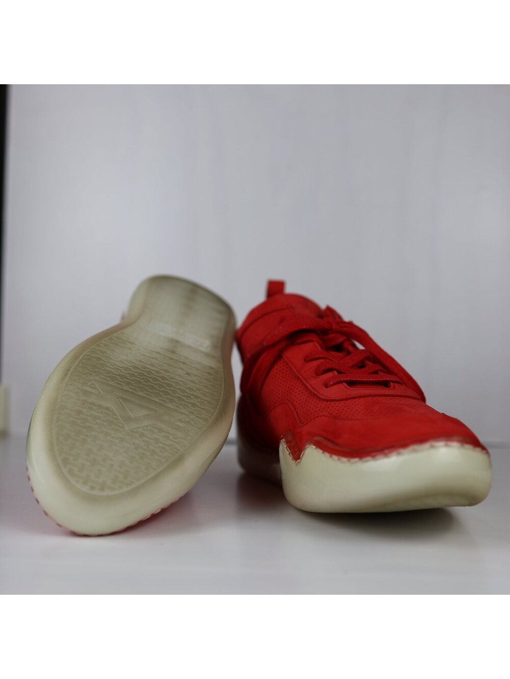 MCCVIII TWELVEOEIGHT Chariots Archer Low Tops Red White Sole